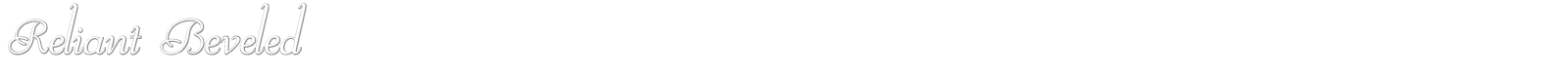 Reliant font preview